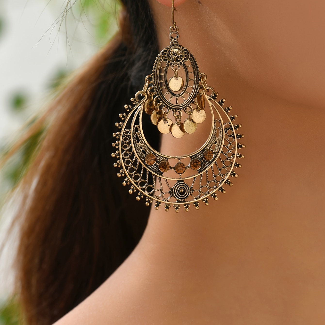 Retro Bohemian Dangle Earrings for Women